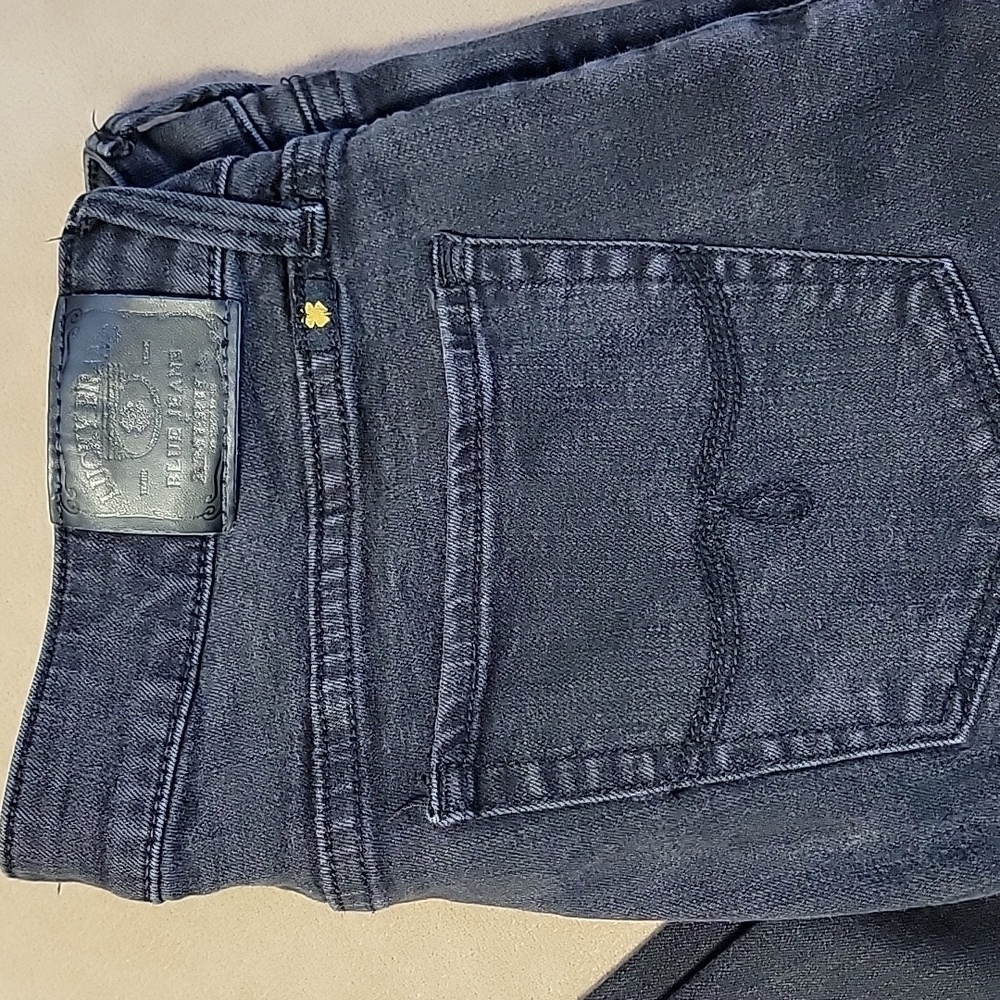 Lucky Brand Lolita Skinny Black Denim 5 Pocket Jeans Size 8/29 EUC - Picture 2 of 13